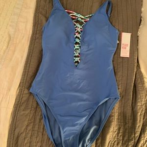 Lilly Pulitzer One Piece Bathing Suit Size 8 NWT